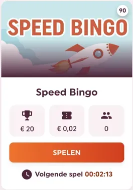 Speed Bingo bij Winnitt Casino